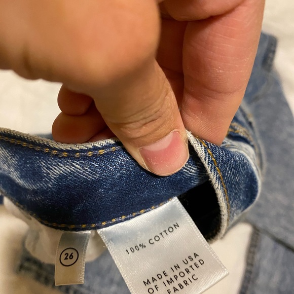 GRLFRND straight legs 90s wash jeans - Picture 2 of 7